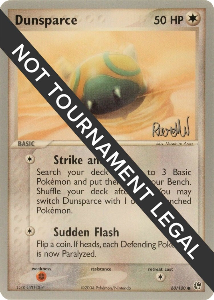 Image for Dunsparce - 2004 (Reed Weichler) (60/100) (WCD) - Pokemon
