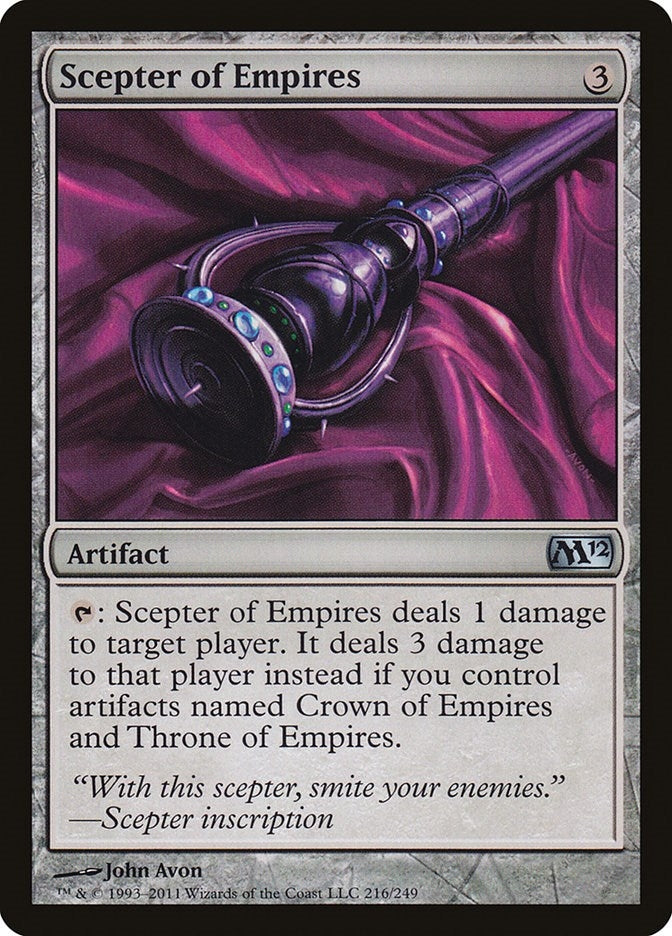 Image for Scepter of Empires (216) (M12) - Magic: The Gathering