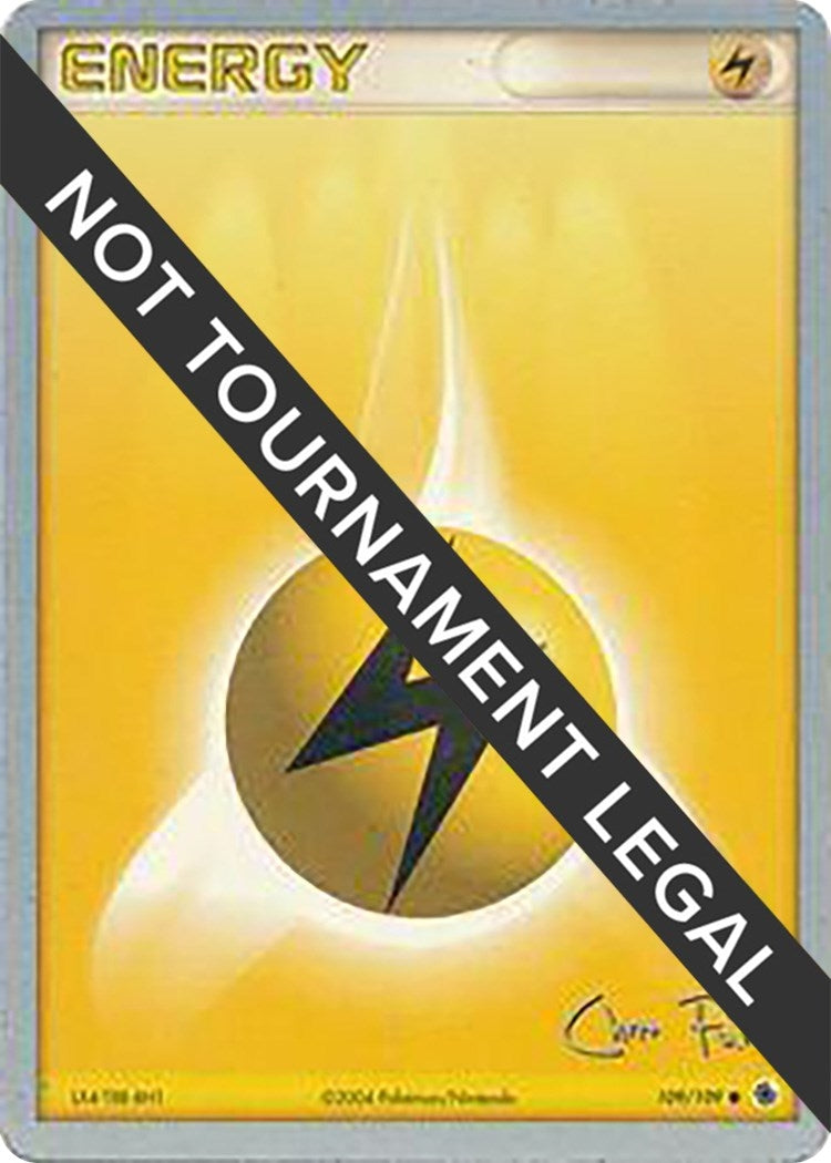 Image for Lightning Energy - 2004 (Chris Fulop) (109/109) (WCD) - Pokemon