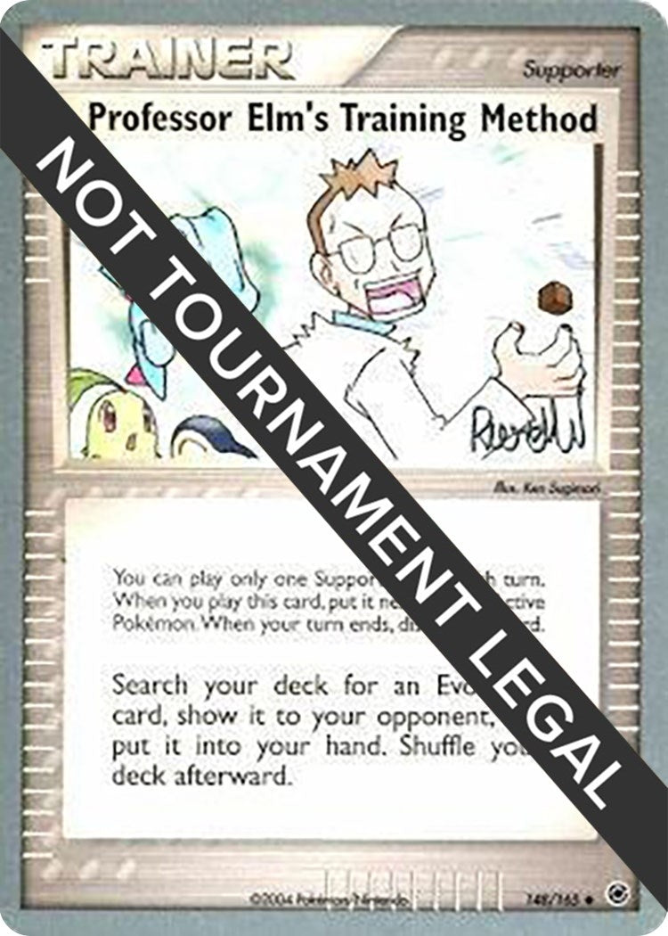 Image for Professor Elm's Training Method - 2004 (Reed Weichler) (148/165) (WCD) - Pokemon