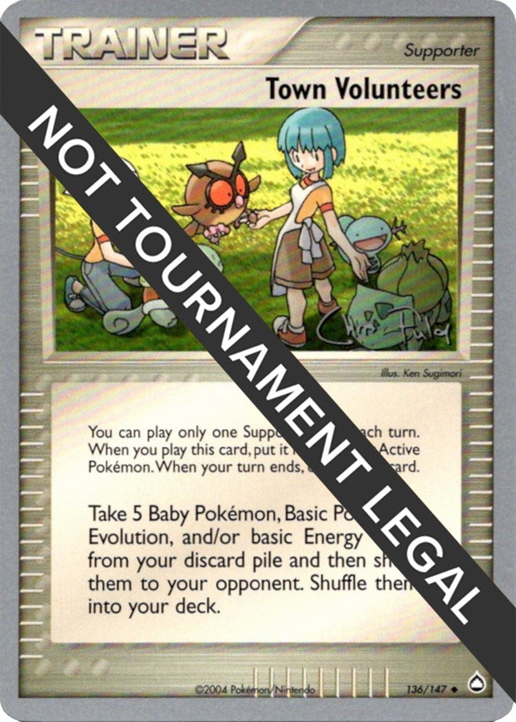 Image for Town Volunteers - 2004 (Chris Fulop) (136/147) (WCD) - Pokemon