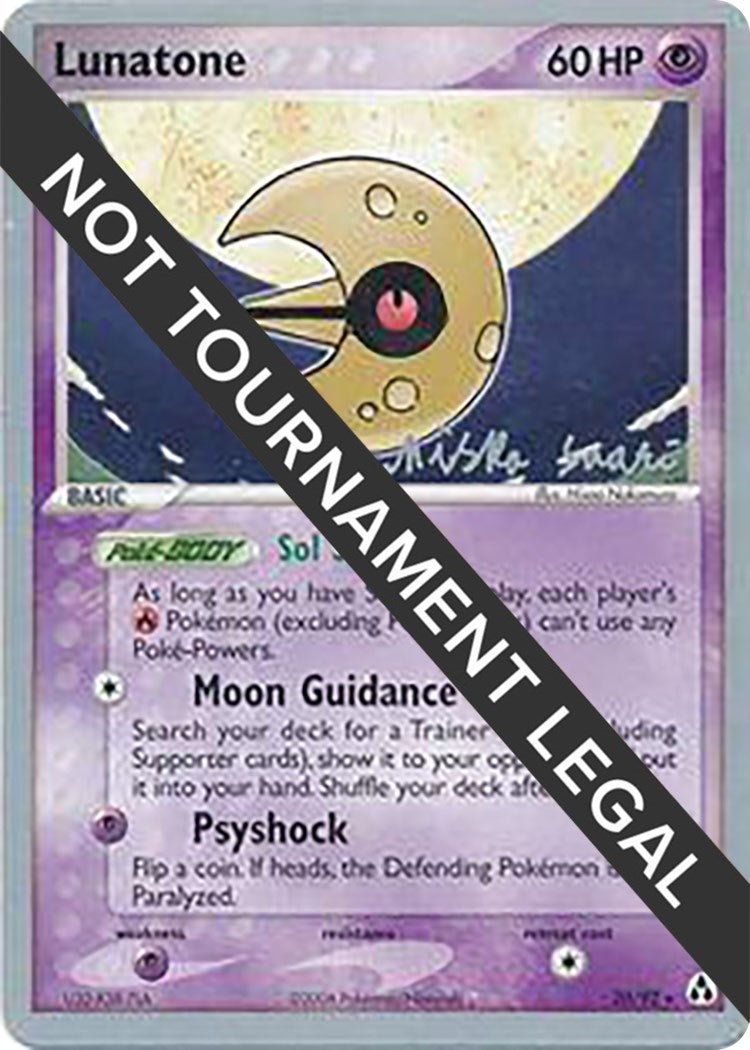 Image for Lunatone (20) - 2006 (Miska Saari) (20/92) (WCD) - Pokemon