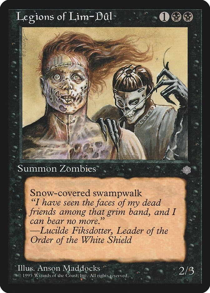 Image for Legions of Lim-Dul - Magic: The Gathering