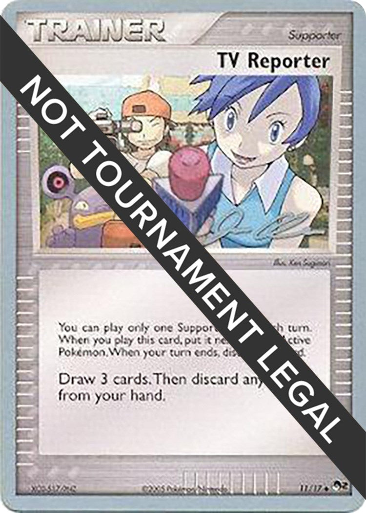 Image for TV Reporter - 2006 (Jason Klaczynski) (11/17) (WCD) - Pokemon