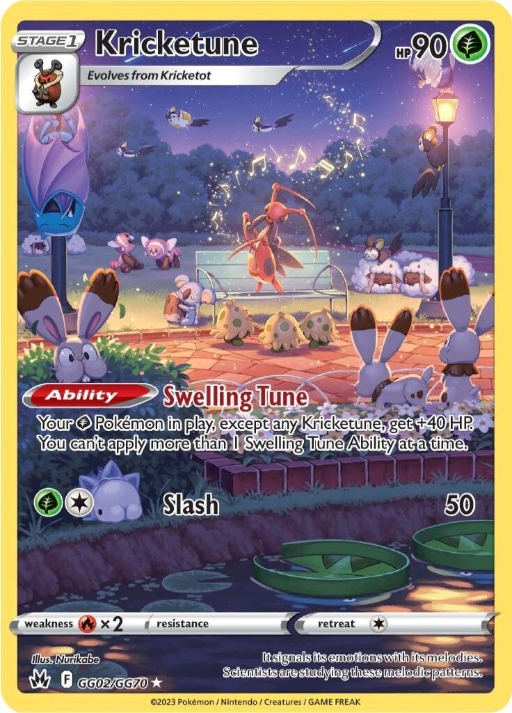 Image for Kricketune (GG02/GG70) (CRZ:GG) - Pokemon