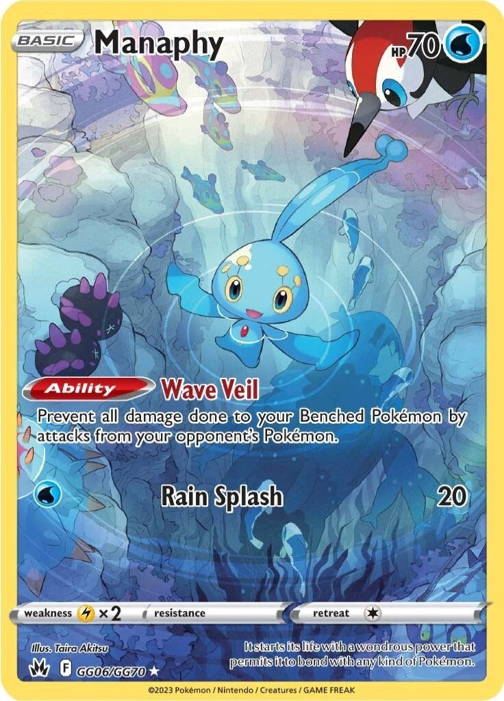 Image for Manaphy (GG06/GG70) (CRZ:GG) - Pokemon