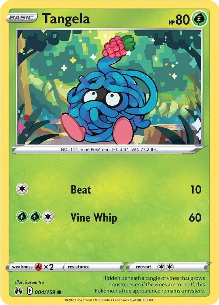 Image for Tangela (004/159) (CRZ) - Pokemon