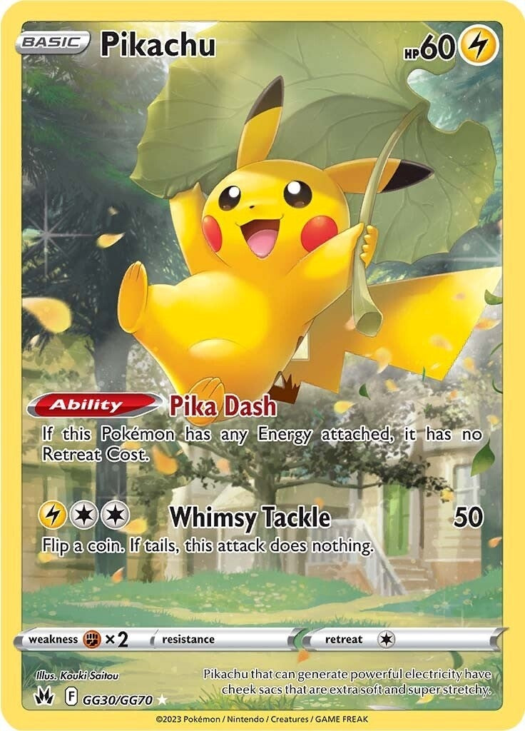 Image for Pikachu (GG30/GG70) (CRZ:GG) - Pokemon
