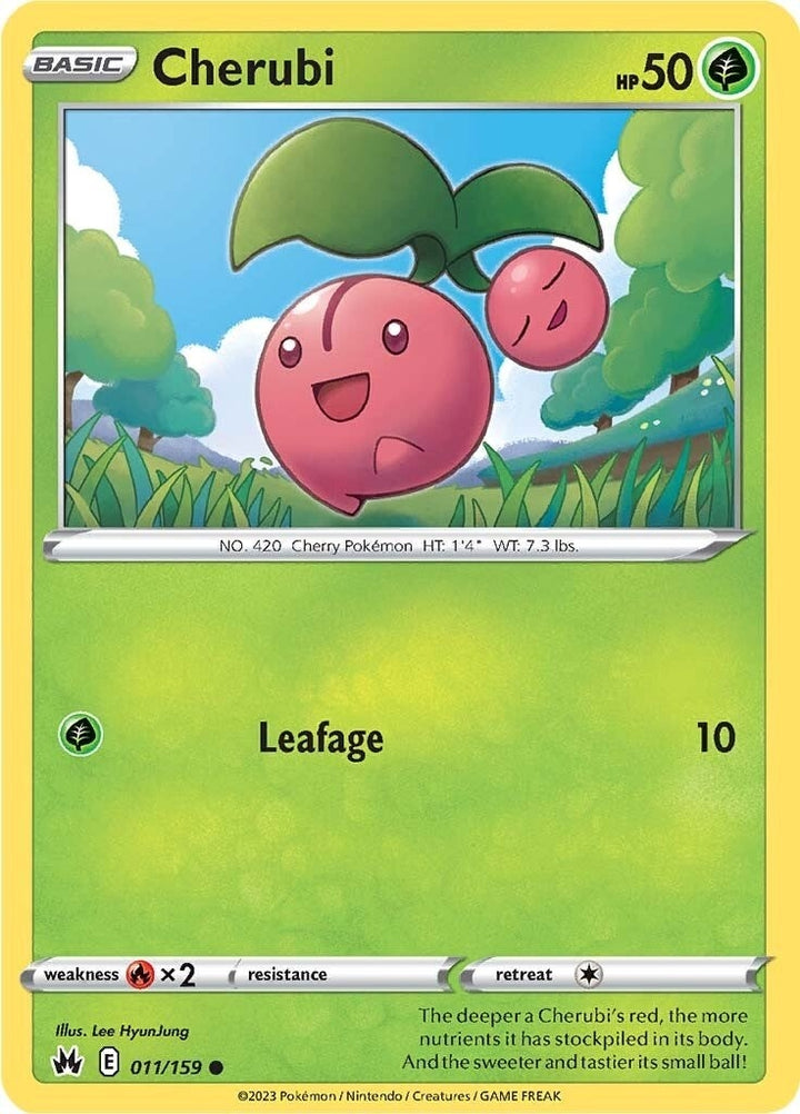 Image for Cherubi (011/159) (CRZ) - Pokemon