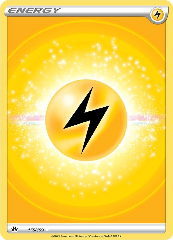 Image for Lightning Energy (Texture Full Art) (155/159) (CRZ) - Pokemon