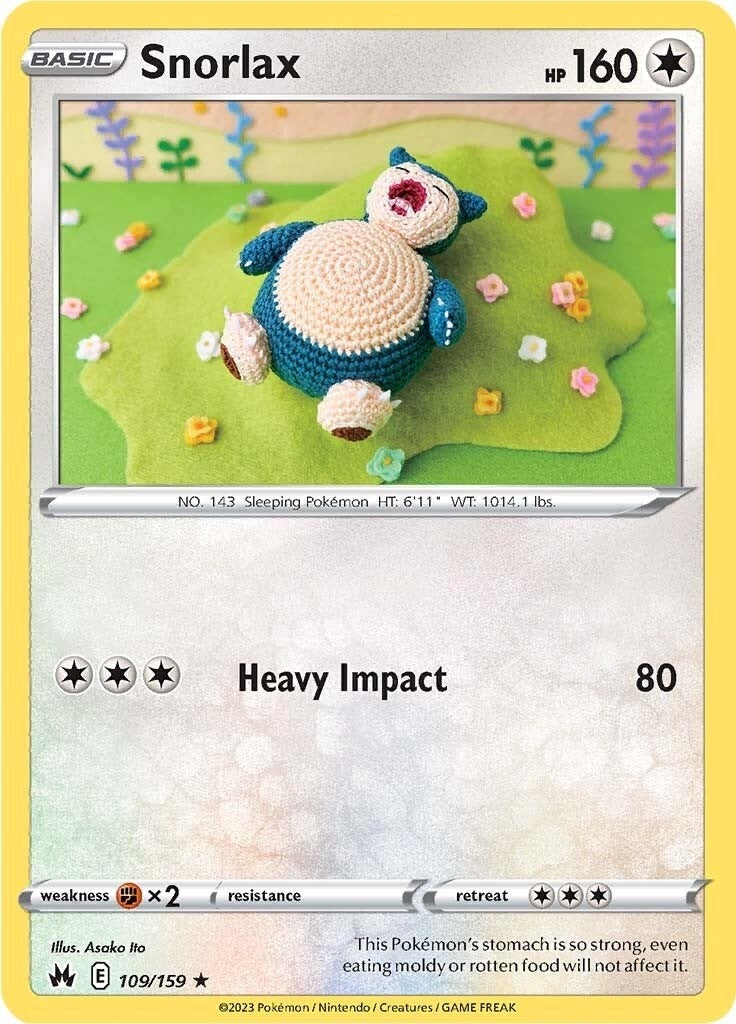 Image for Snorlax (109/159) (CRZ) - Pokemon
