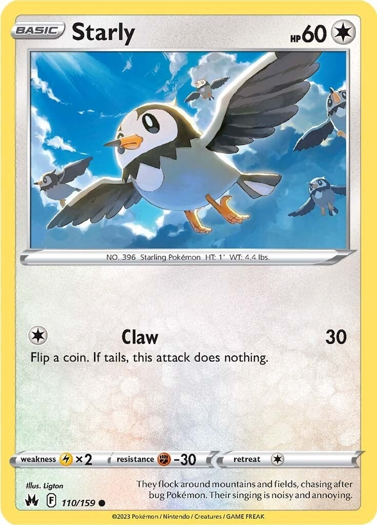Image for Starly (110/159) (CRZ) - Pokemon