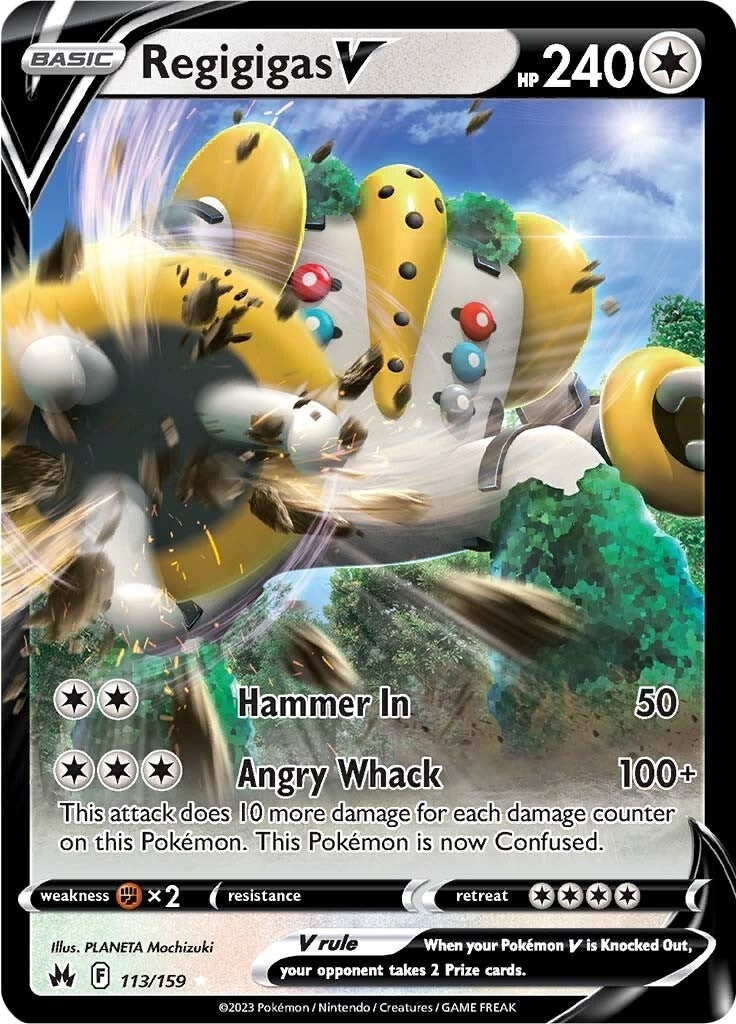 Image for Regigigas V (113/159) (CRZ) - Pokemon