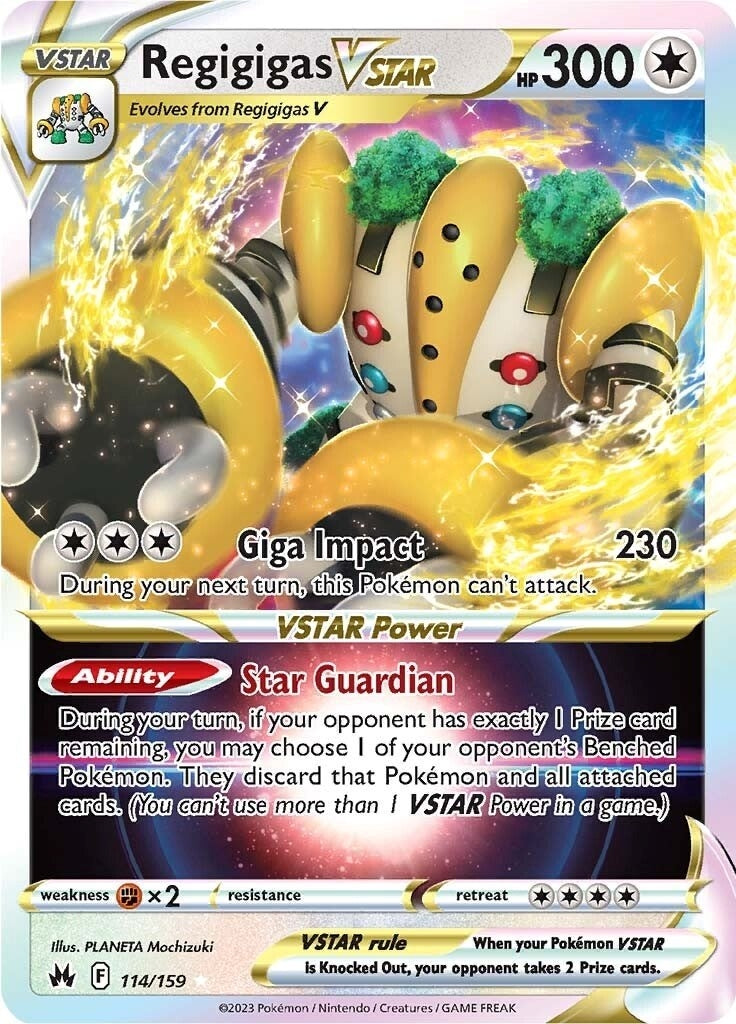 Image for Regigigas VSTAR (114/159) (CRZ) - Pokemon