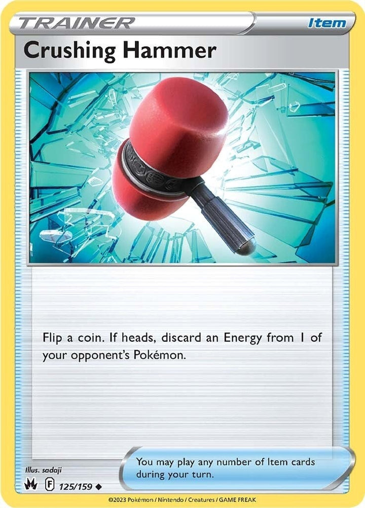 Image for Crushing Hammer (125/159) (CRZ) - Pokemon