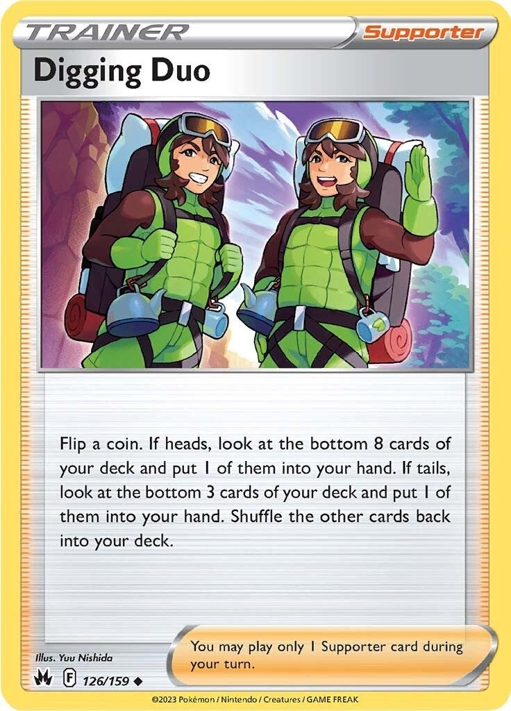 Image for Digging Duo (126/159) (CRZ) - Pokemon