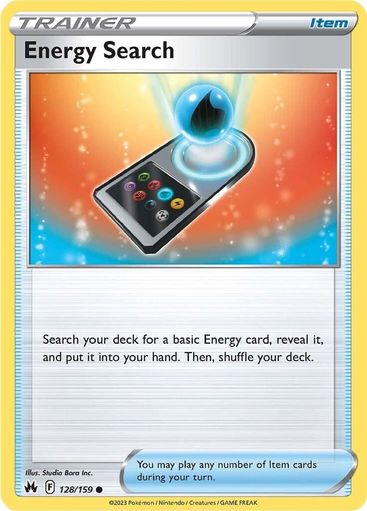 Image for Energy Search (128/159) (CRZ) - Pokemon