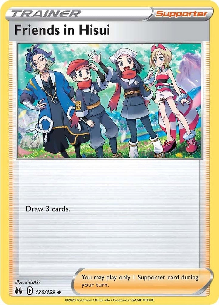 Image for Friends in Hisui (130/159) (CRZ) - Pokemon