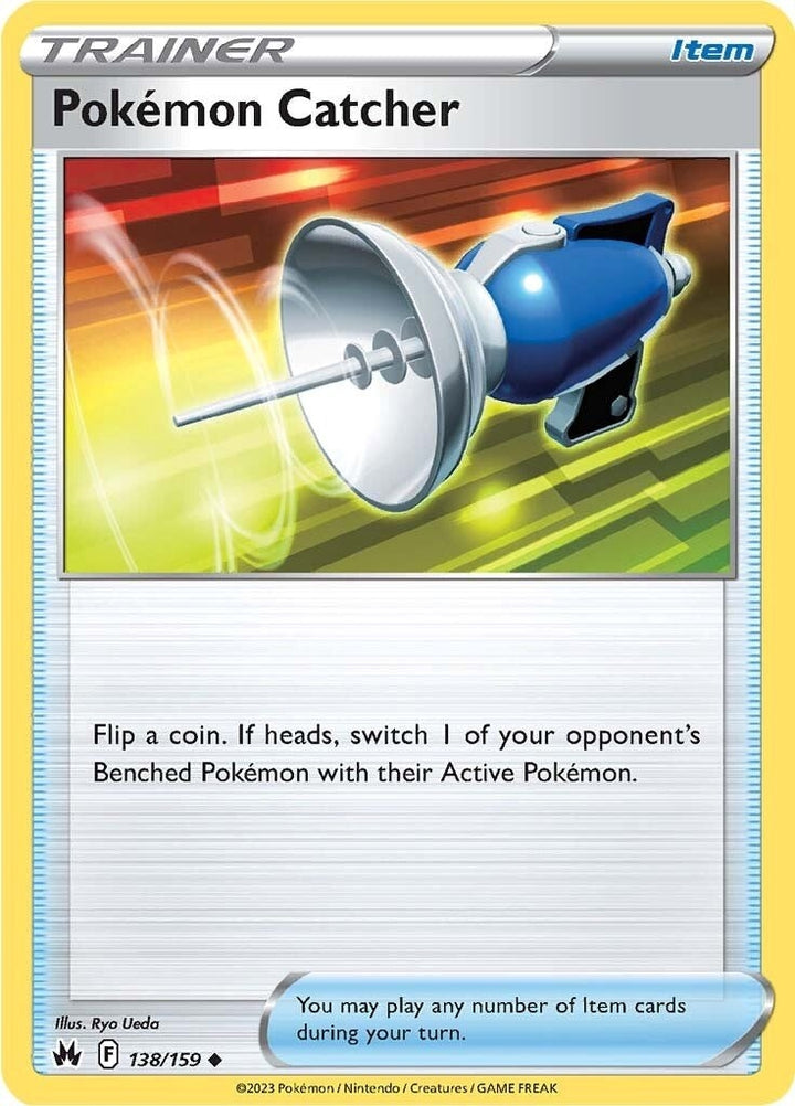 Image for Pokemon Catcher (138/159) (CRZ) - Pokemon