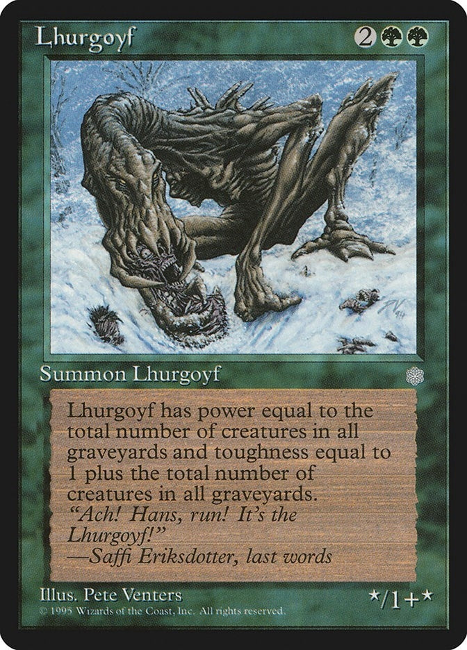 Image for Lhurgoyf - Magic: The Gathering