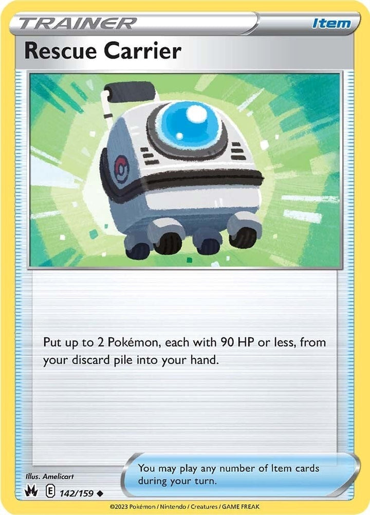 Image for Rescue Carrier (142/159) (CRZ) - Pokemon