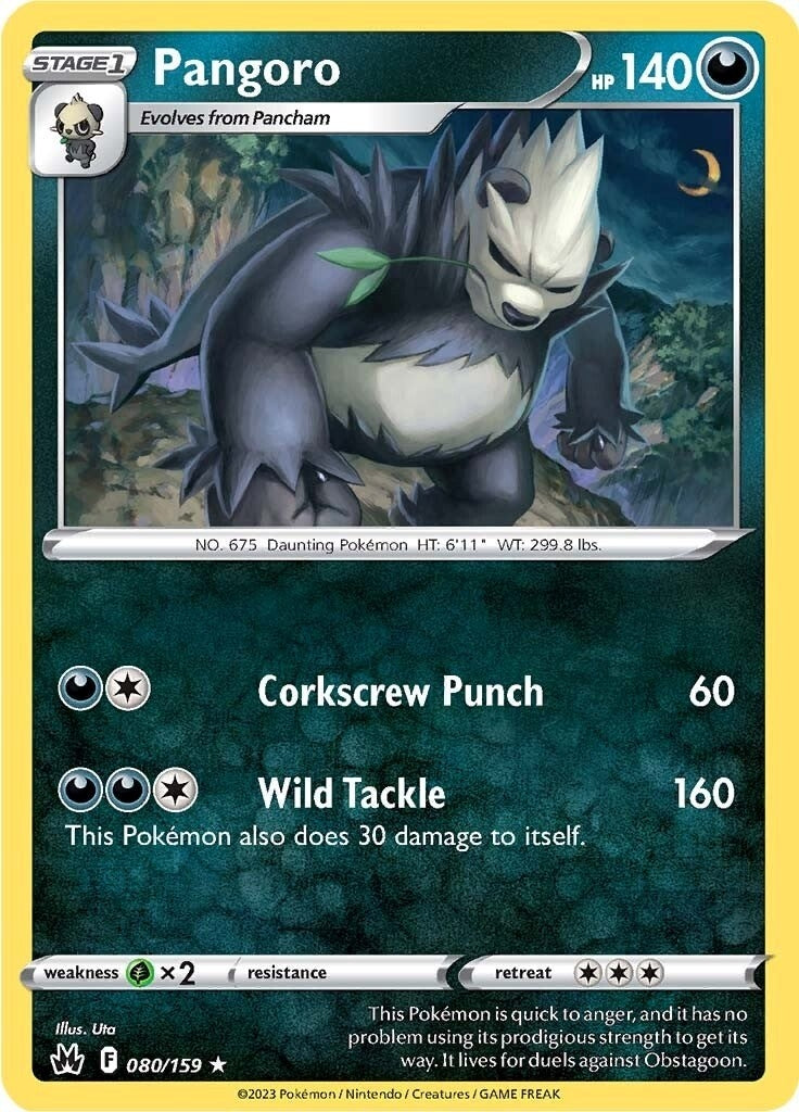 Image for Pangoro (080/159) (CRZ) - Pokemon