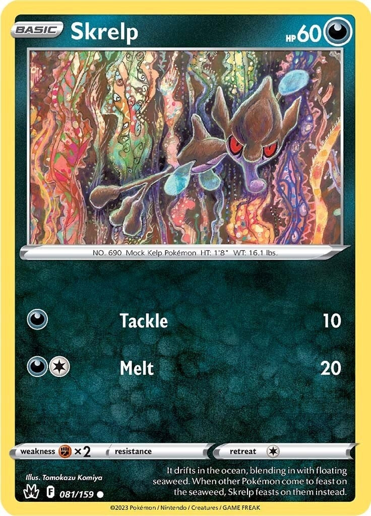 Image for Skrelp (081/159) (CRZ) - Pokemon