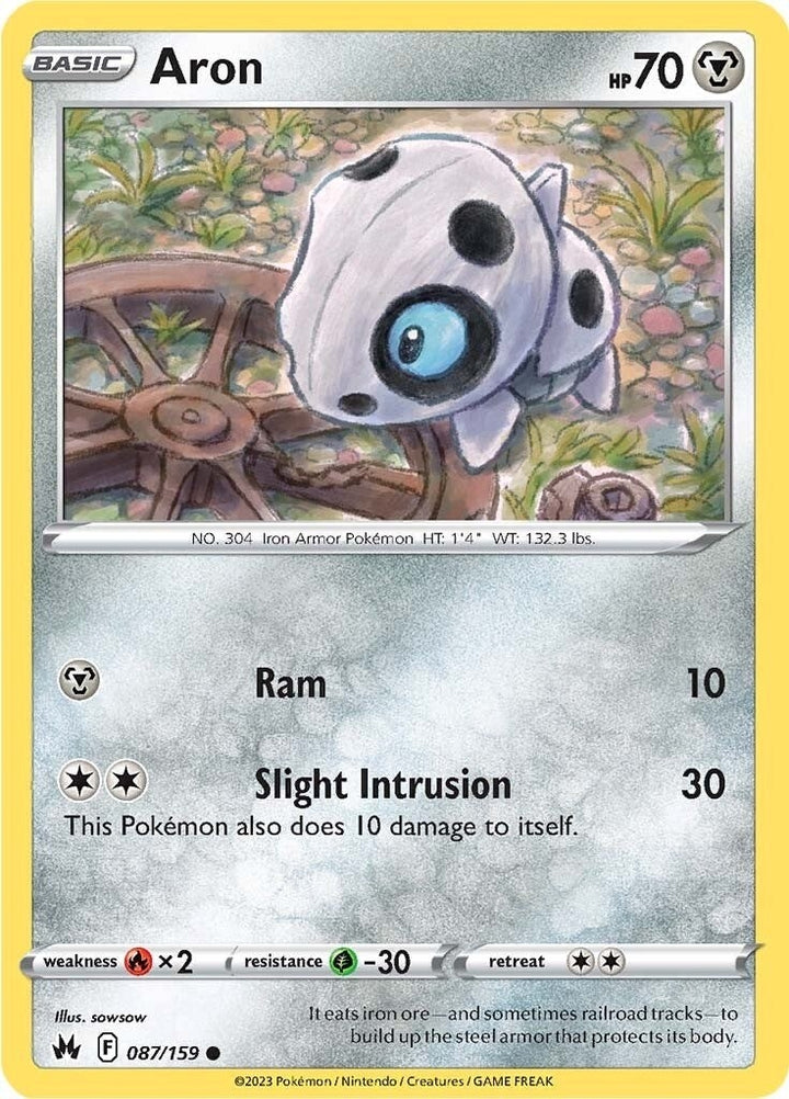 Image for Aron (087/159) (CRZ) - Pokemon