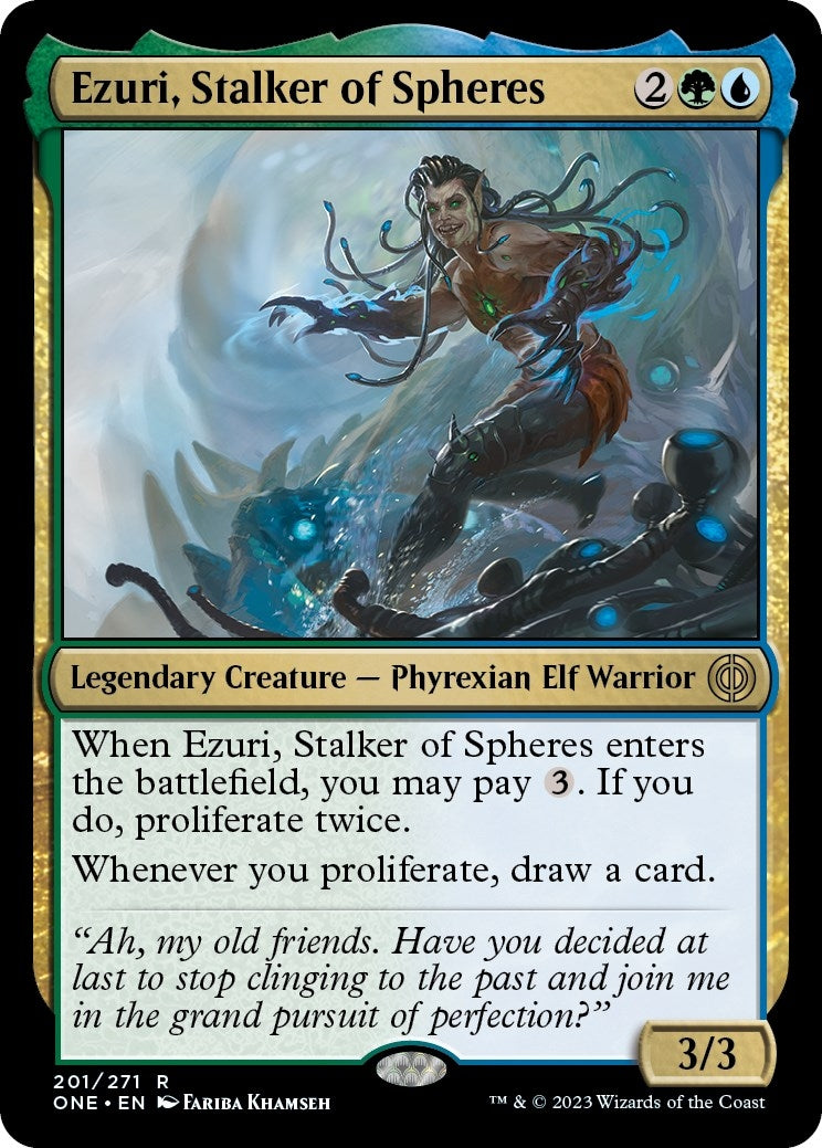 Image for Ezuri, Stalker of Spheres (201) - Magic: The Gathering