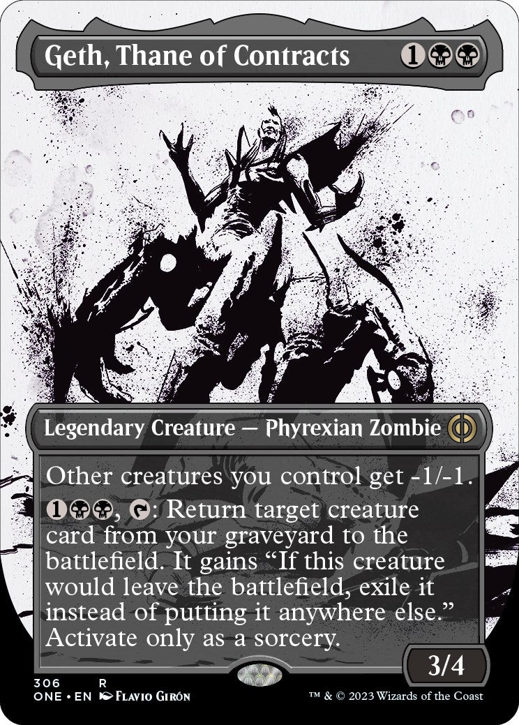 Image for Geth, Thane of Contracts (Showcase) (306) - Magic: The Gathering