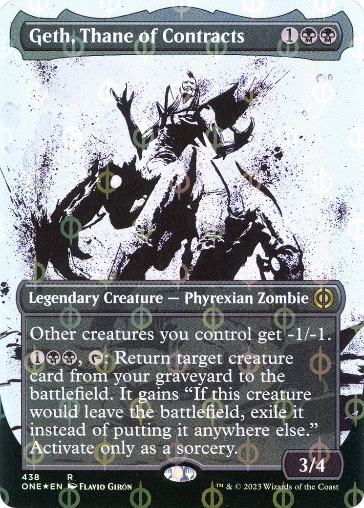 Image for Geth, Thane of Contracts (Showcase) (Step-and-Compleat Foil) (438) - Magic: The Gathering
