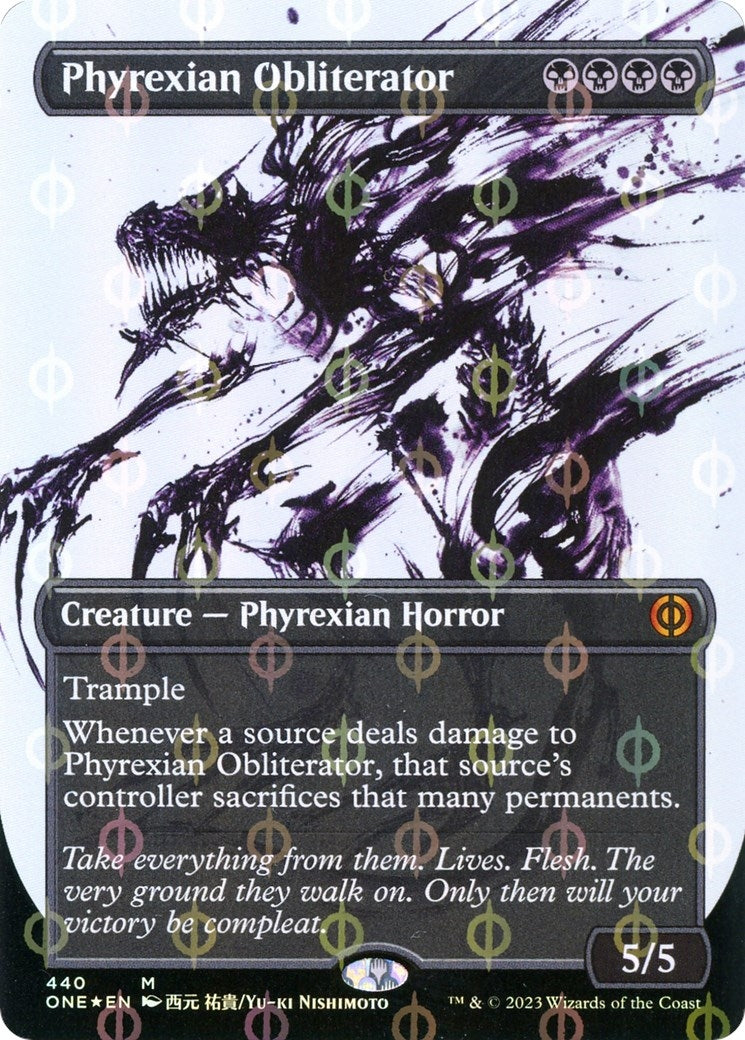 Image for Phyrexian Obliterator (Showcase) (Step-and-Compleat Foil) (440) - Magic: The Gathering