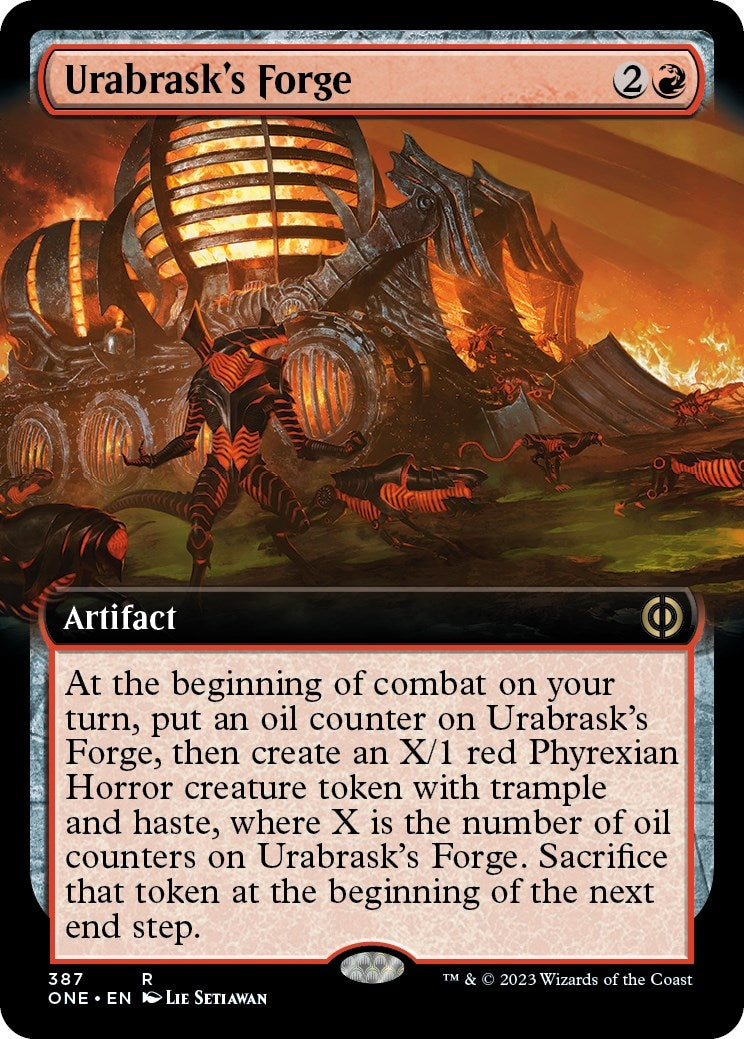Image for Urabrask's Forge (Extended Art) (387) - Magic: The Gathering