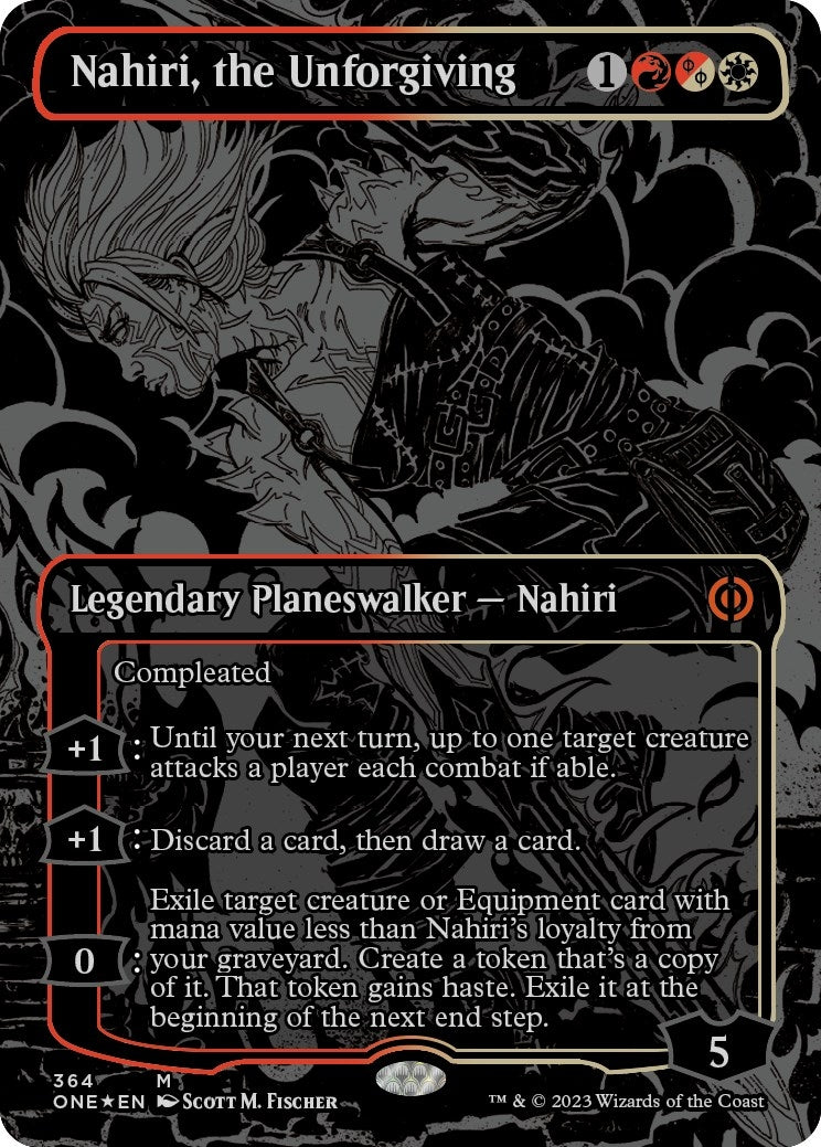 Image for Nahiri, the Unforgiving (Oil Slick Raised Foil) (364) - Magic: The Gathering