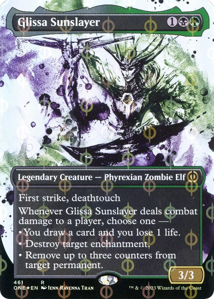 Image for Glissa Sunslayer (Showcase) (Step-and-Compleat Foil) (461) - Magic: The Gathering