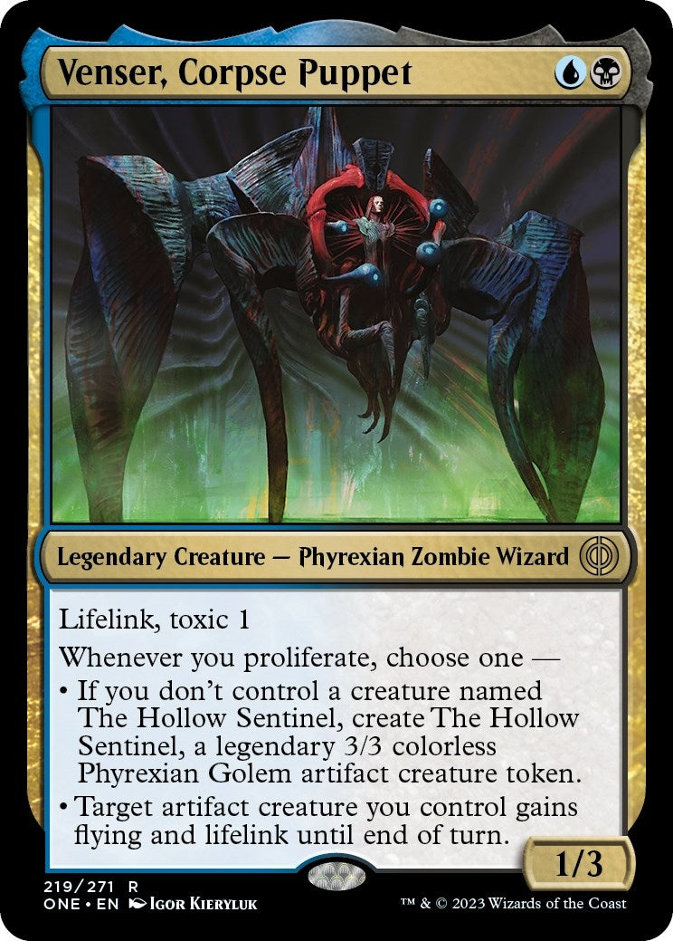 Image for Venser, Corpse Puppet (219) - Magic: The Gathering