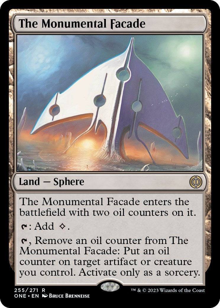 Image for The Monumental Facade (255) - Magic: The Gathering