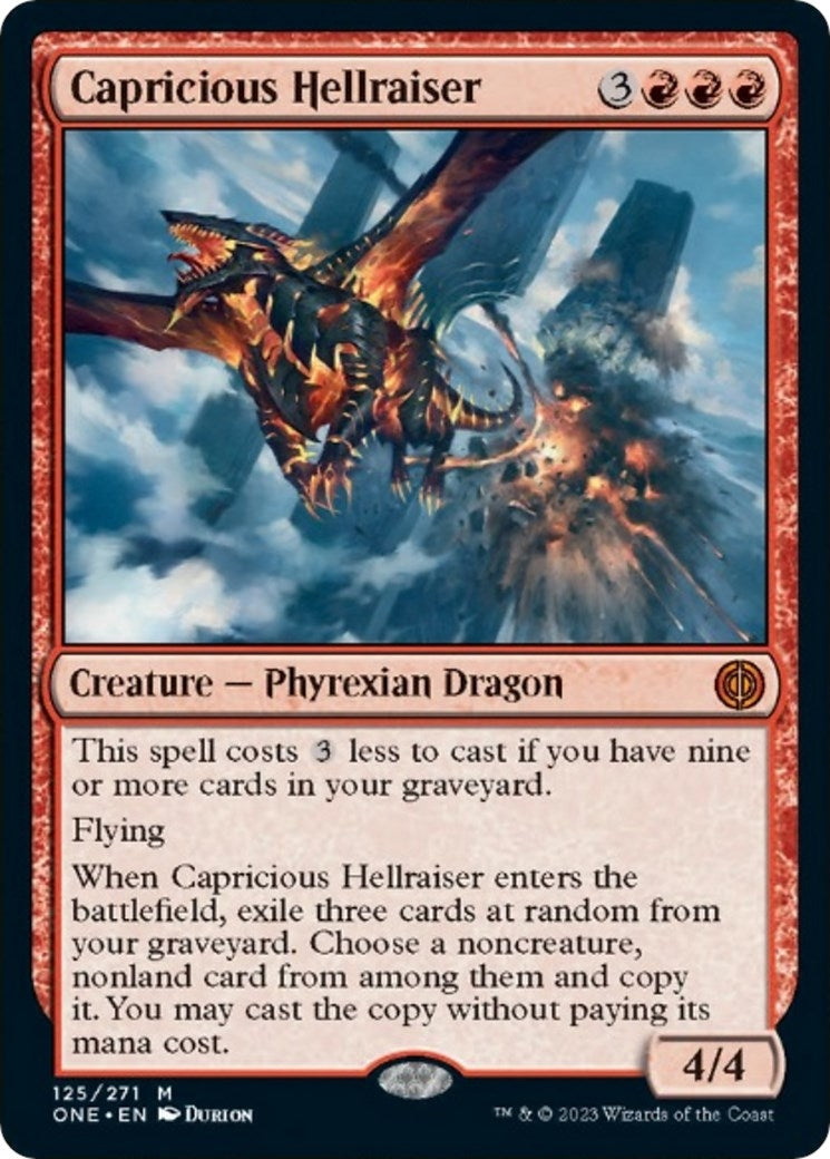 Image for Capricious Hellraiser (125) - Magic: The Gathering