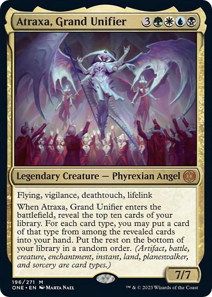 Image for Atraxa, Grand Unifier (196) - Magic: The Gathering