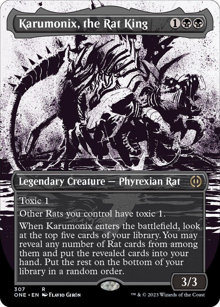 Image for Karumonix, the Rat King (Showcase) (307) - Magic: The Gathering