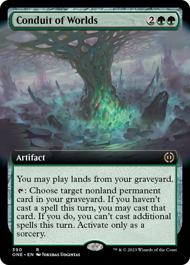 Image for Conduit of Worlds (Extended Art) (390) - Magic: The Gathering