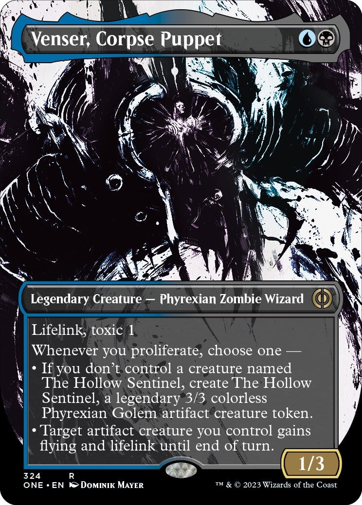 Image for Venser, Corpse Puppet (Showcase) (324) - Magic: The Gathering