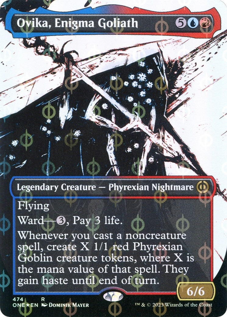 Image for Ovika, Enigma Goliath (Showcase) (Step-and-Compleat Foil) (474) - Magic: The Gathering