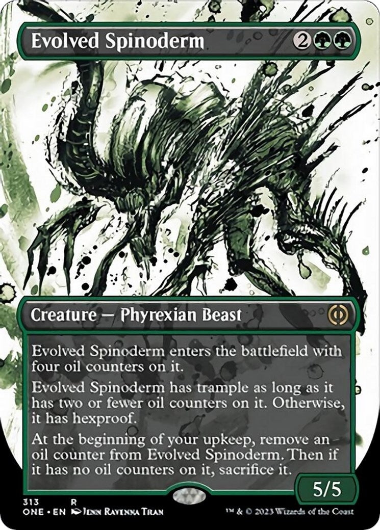 Image for Evolved Spinoderm (Showcase) (313) - Magic: The Gathering