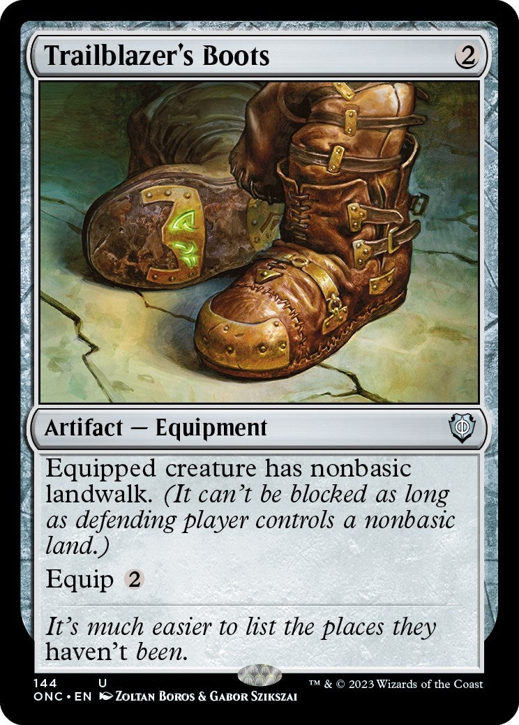 Image for Trailblazer's Boots (144) - Magic: The Gathering