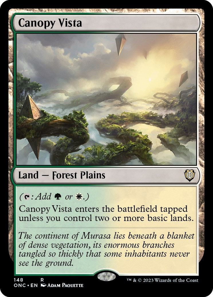 Image for Canopy Vista (148) (ONC) - Magic: The Gathering