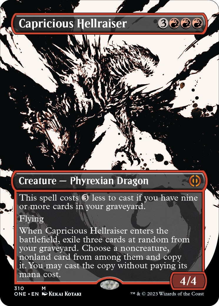 Image for Capricious Hellraiser (Showcase) (310) - Magic: The Gathering
