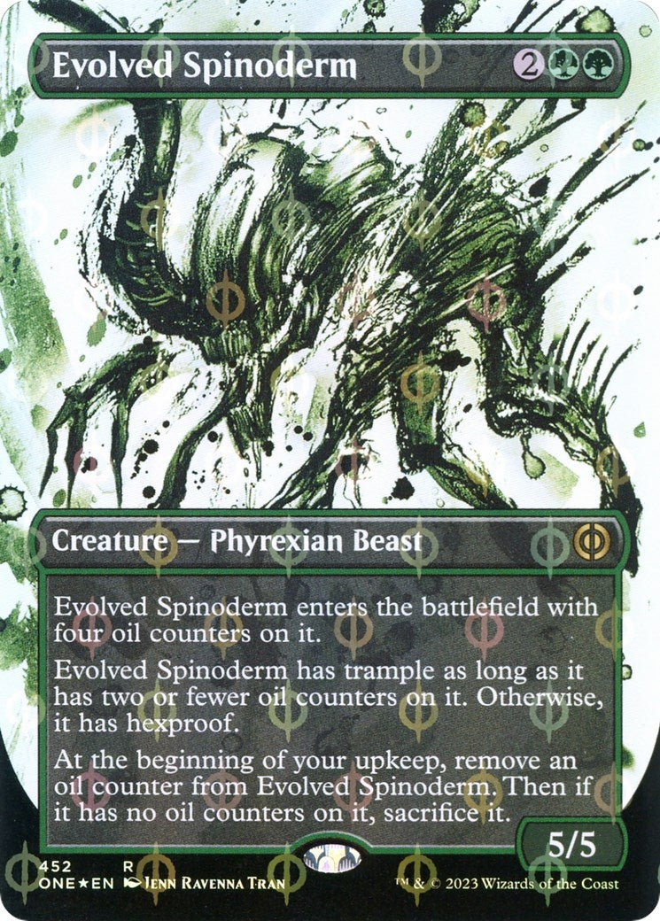 Image for Evolved Spinoderm (Showcase) (Step-and-Compleat Foil) (452) - Magic: The Gathering