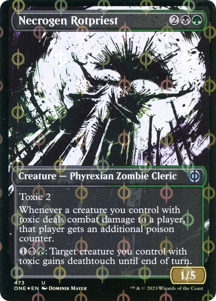 Image for Necrogen Rotpriest (Showcase) (Step-and-Compleat Foil) (473) - Magic: The Gathering