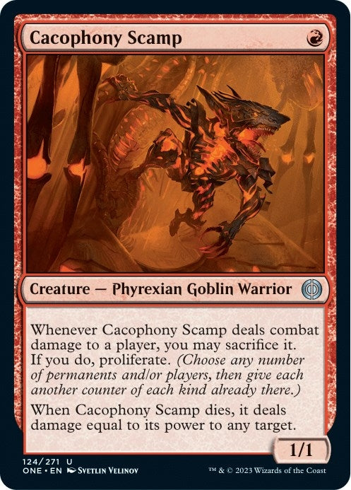 Image for Cacophony Scamp (124) - Magic: The Gathering